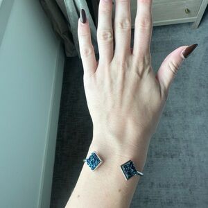 Kendra Scott Blue and Silver Bracelet